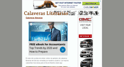 Desktop Screenshot of calaveras-literarias.com
